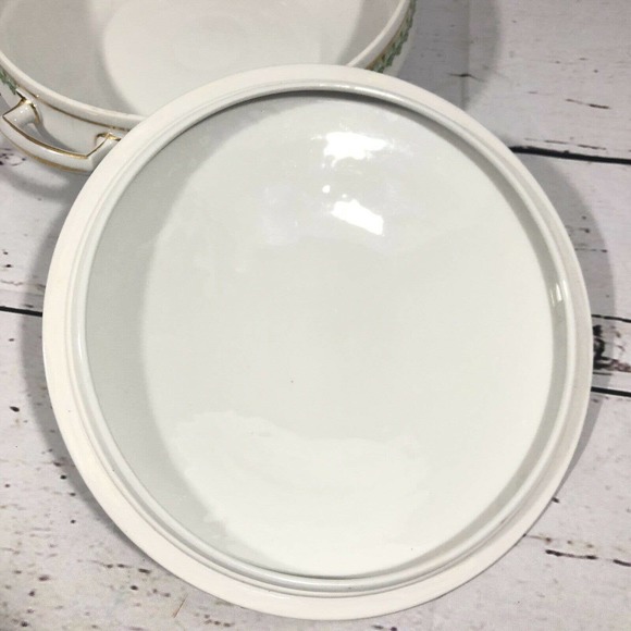 MZ Austria Habsburg China Covered Round Dish - Picture 8 of 10